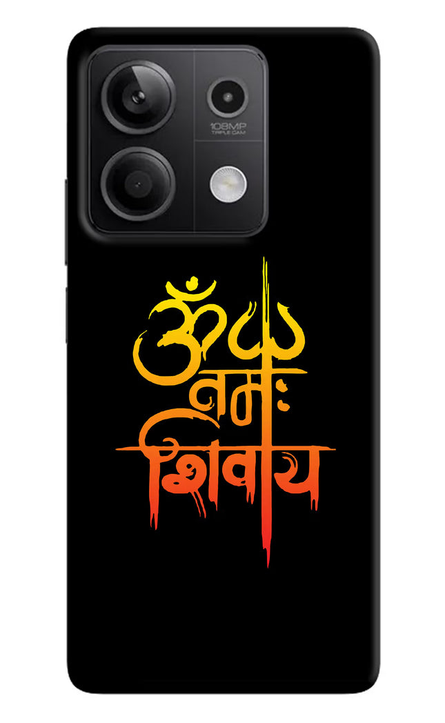 Om Namah Shivay Redmi Note 13 5G Hard Case Back Cover by Casekaro