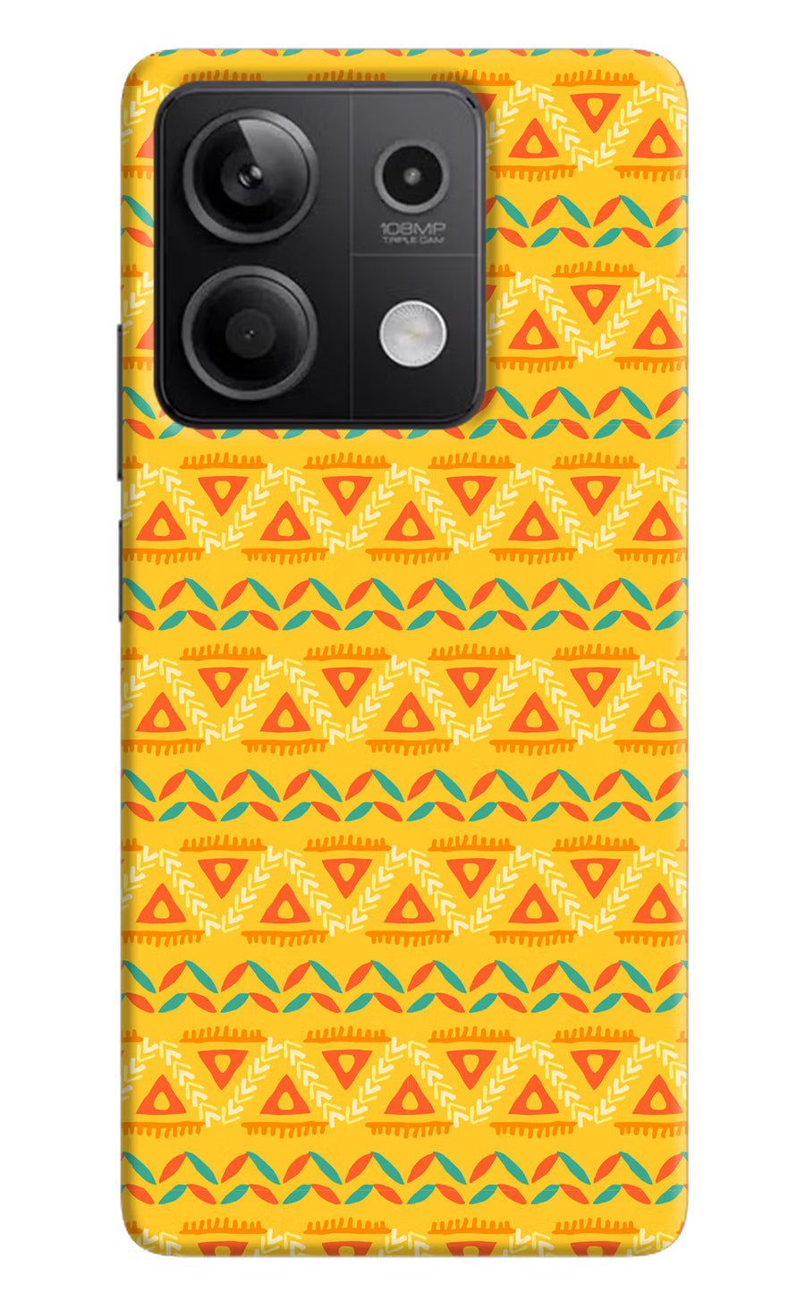 Tribal Pattern Redmi Note 13 5G Back Cover, Hard case