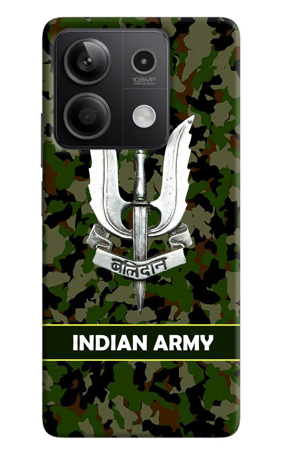 Balidan Indian Logo Redmi Note 13 5G Back Cover, Hard case