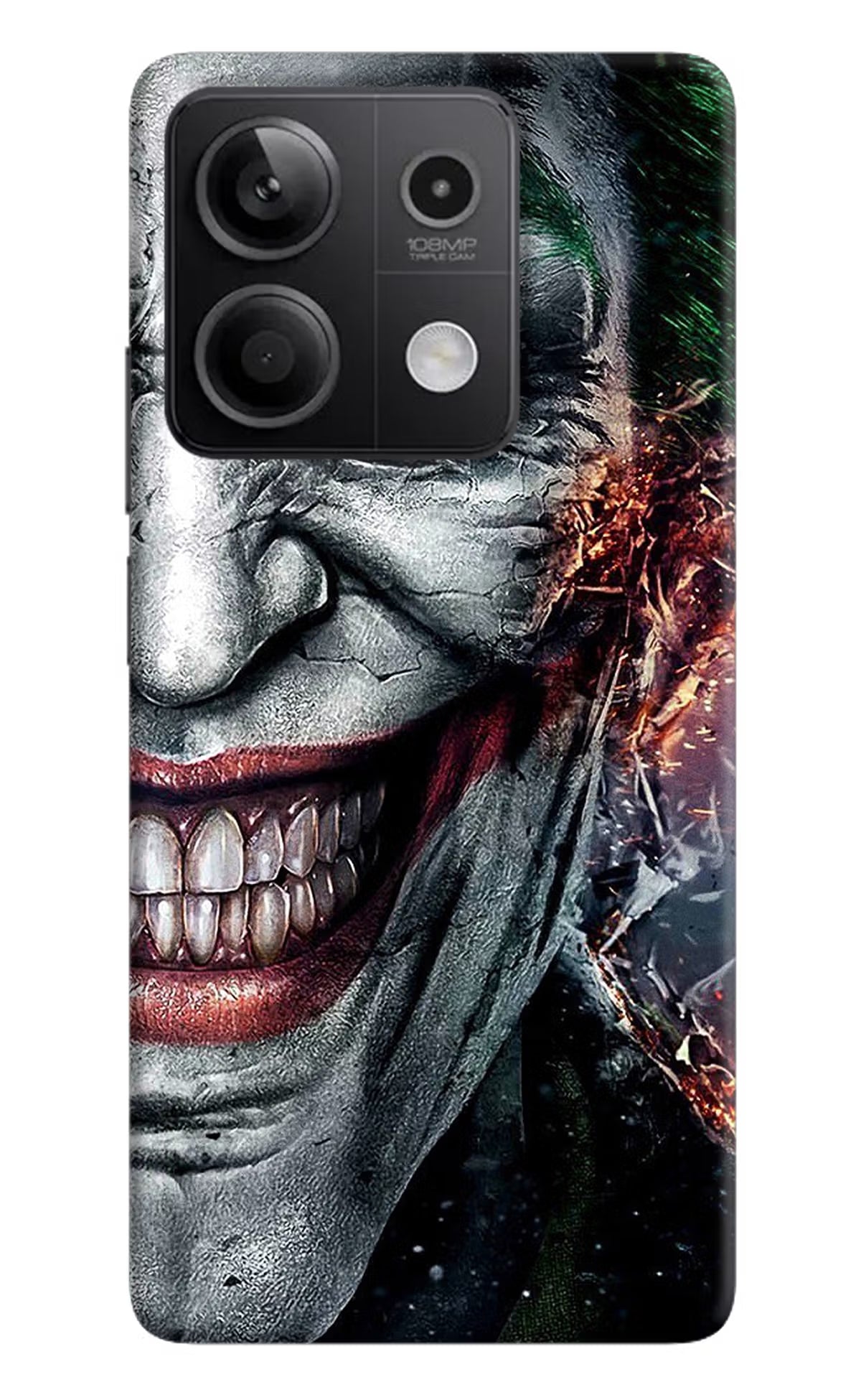 Joker Cam Redmi Note 13 5G Hard Case Back Cover by Casekaro