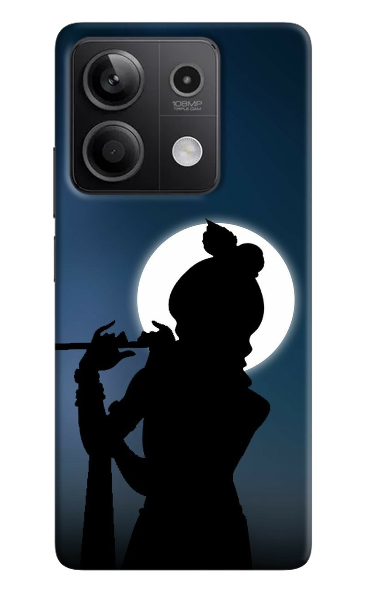 Shri Krishna Silhouette Redmi Note 13 5G Back Cover