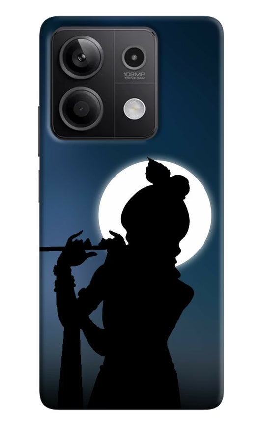 Shri Krishna Silhouette Redmi Note 13 5G Hard Case Back Cover by Casekaro