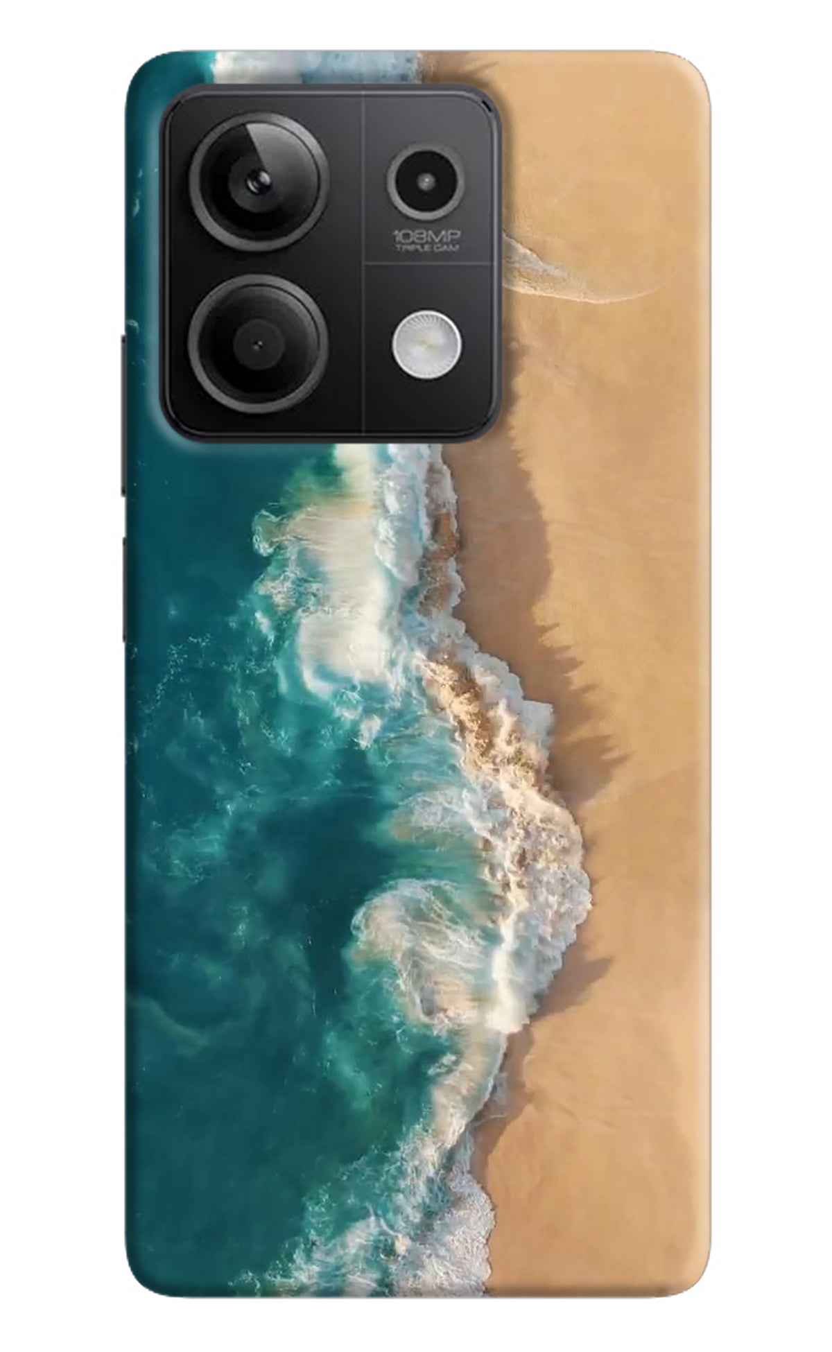 Ocean Beach Redmi Note 13 5G Back Cover