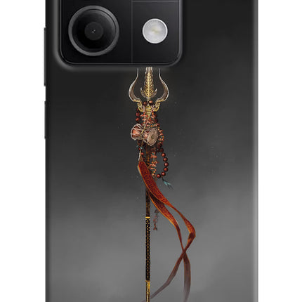 Shiv Trishul Redmi Note 13 5G Hard Case Back Cover by Casekaro