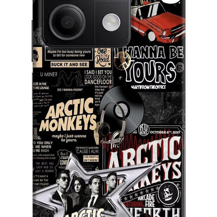 Arctic Monkeys Redmi Note 13 5G Hard Case Back Cover by Casekaro