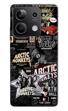 Arctic Monkeys Redmi Note 13 5G Hard Case Back Cover by Casekaro