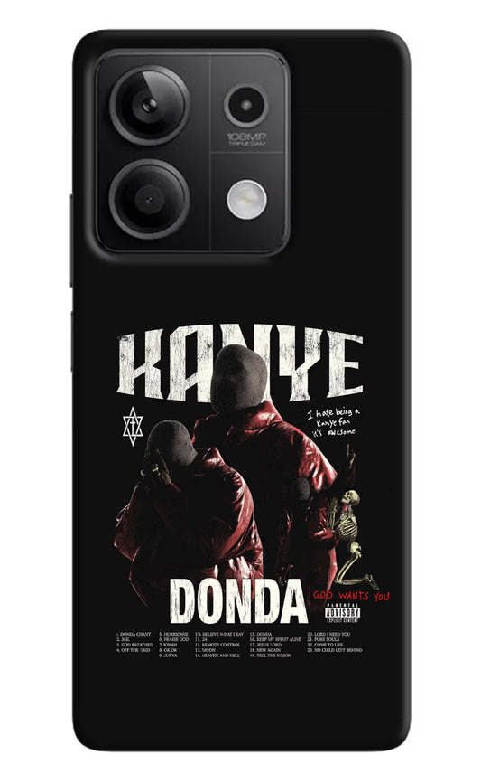 Donda Kanye West Redmi Note 13 5G Hard Case Back Cover by Casekaro