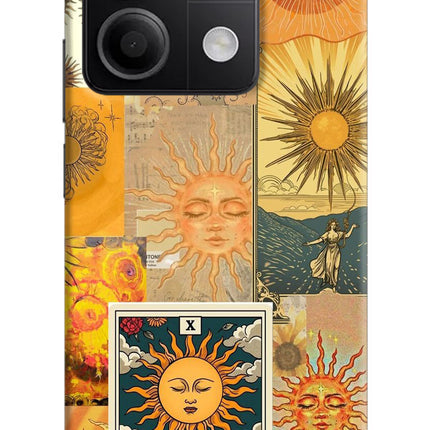 Sun Redmi Note 13 5G Hard Case Back Cover by Casekaro