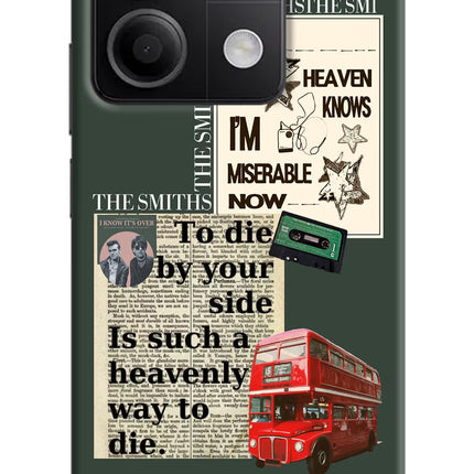 The Smiths Redmi Note 13 5G Hard Case Back Cover by Casekaro