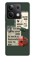 The Smiths Redmi Note 13 5G Hard Case Back Cover by Casekaro