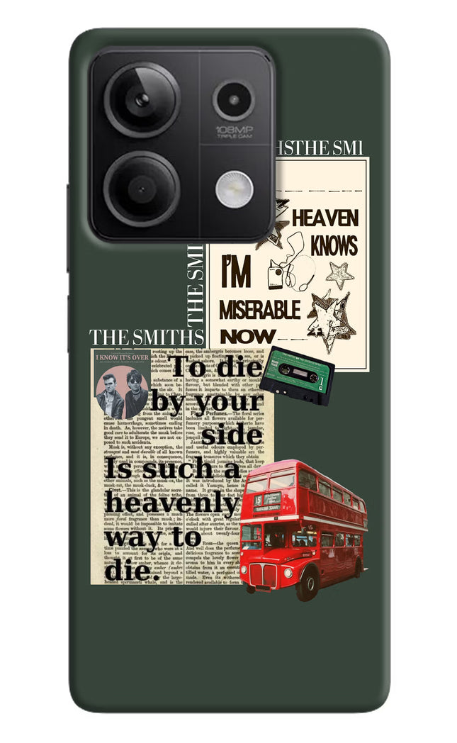 The Smiths Redmi Note 13 5G Hard Case Back Cover by Casekaro