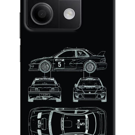 WRC'99 Redmi Note 13 5G Hard Case Back Cover by Casekaro