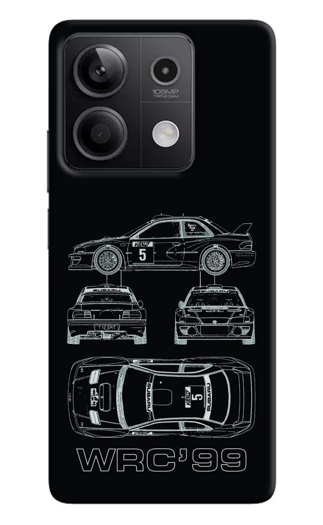 WRC'99 Redmi Note 13 5G Hard Case Back Cover by Casekaro