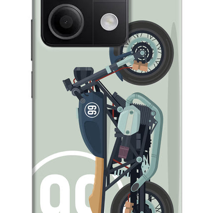 Classic Cafe Racer 99 Redmi Note 13 5G Hard Case Back Cover by Casekaro