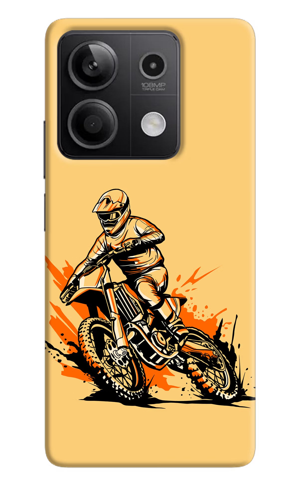 Off-Road Fury Redmi Note 13 5G Hard Case Back Cover by Casekaro