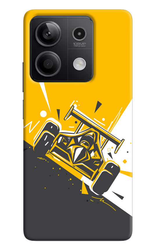Track King Redmi Note 13 5G Hard Case Back Cover by Casekaro