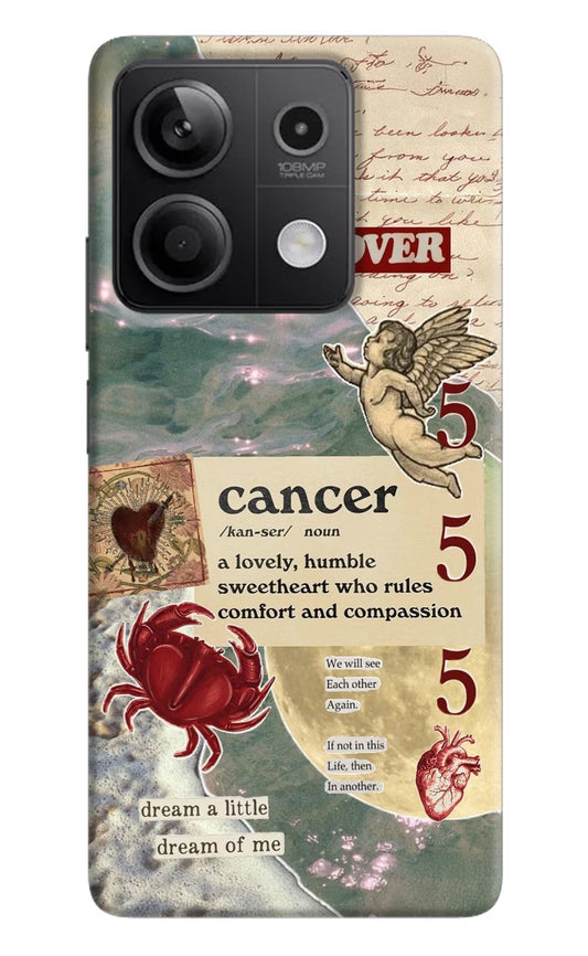 Cancer Zodiac Redmi Note 13 5G Hard Case Back Cover by Casekaro