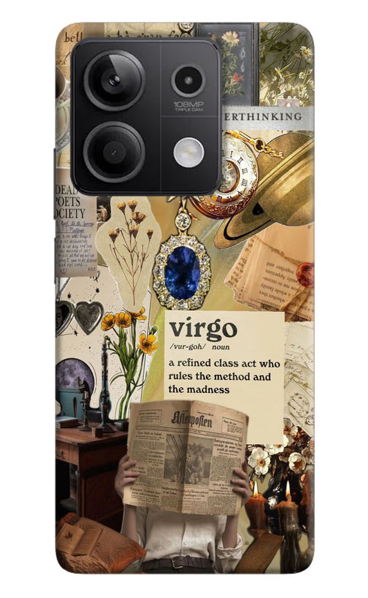 Virgo Zodiac Redmi Note 13 5G Hard Case Back Cover by Casekaro