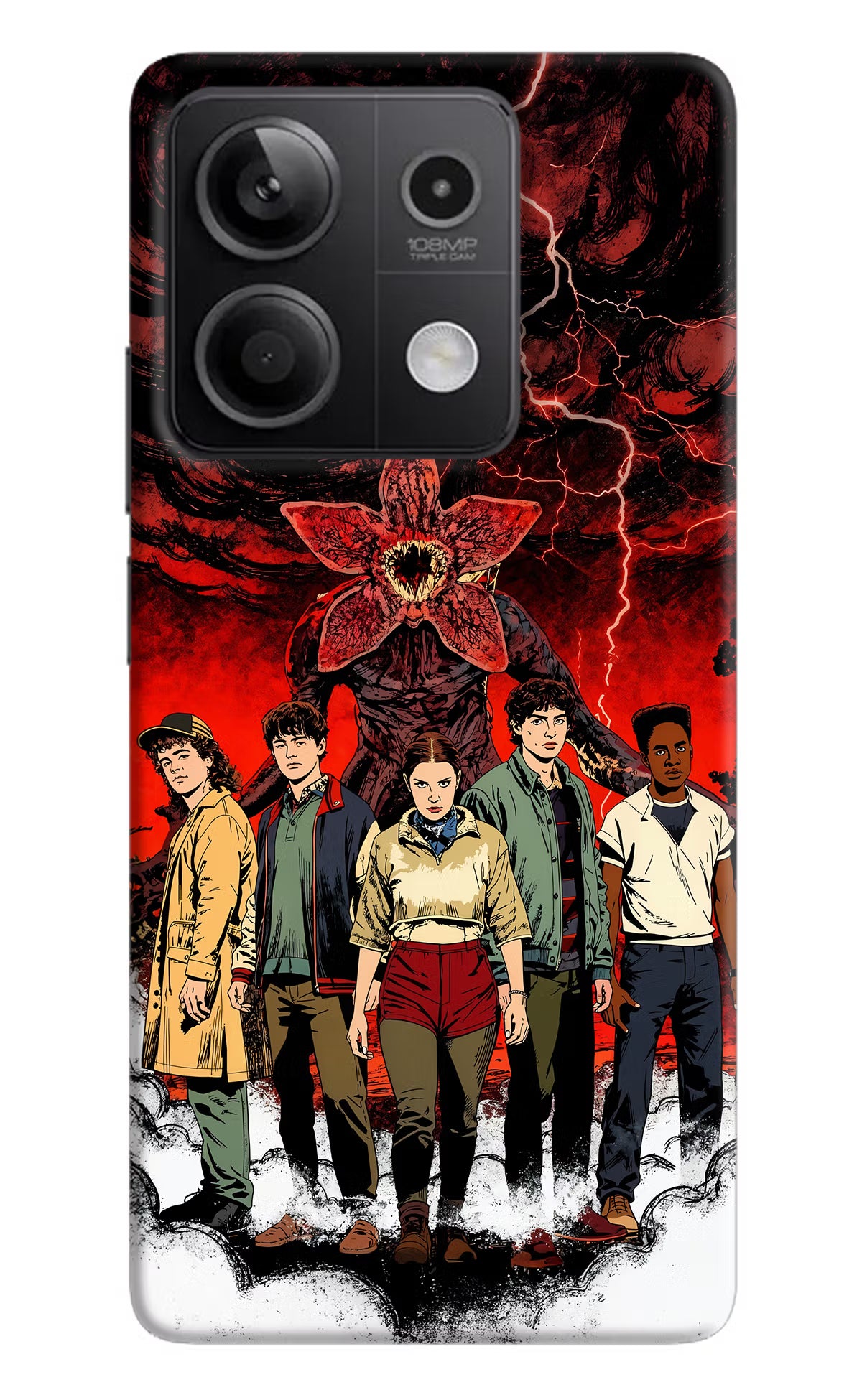 Ordinary Things Characters Redmi Note 13 5G Hard Case Back Cover by Casekaro