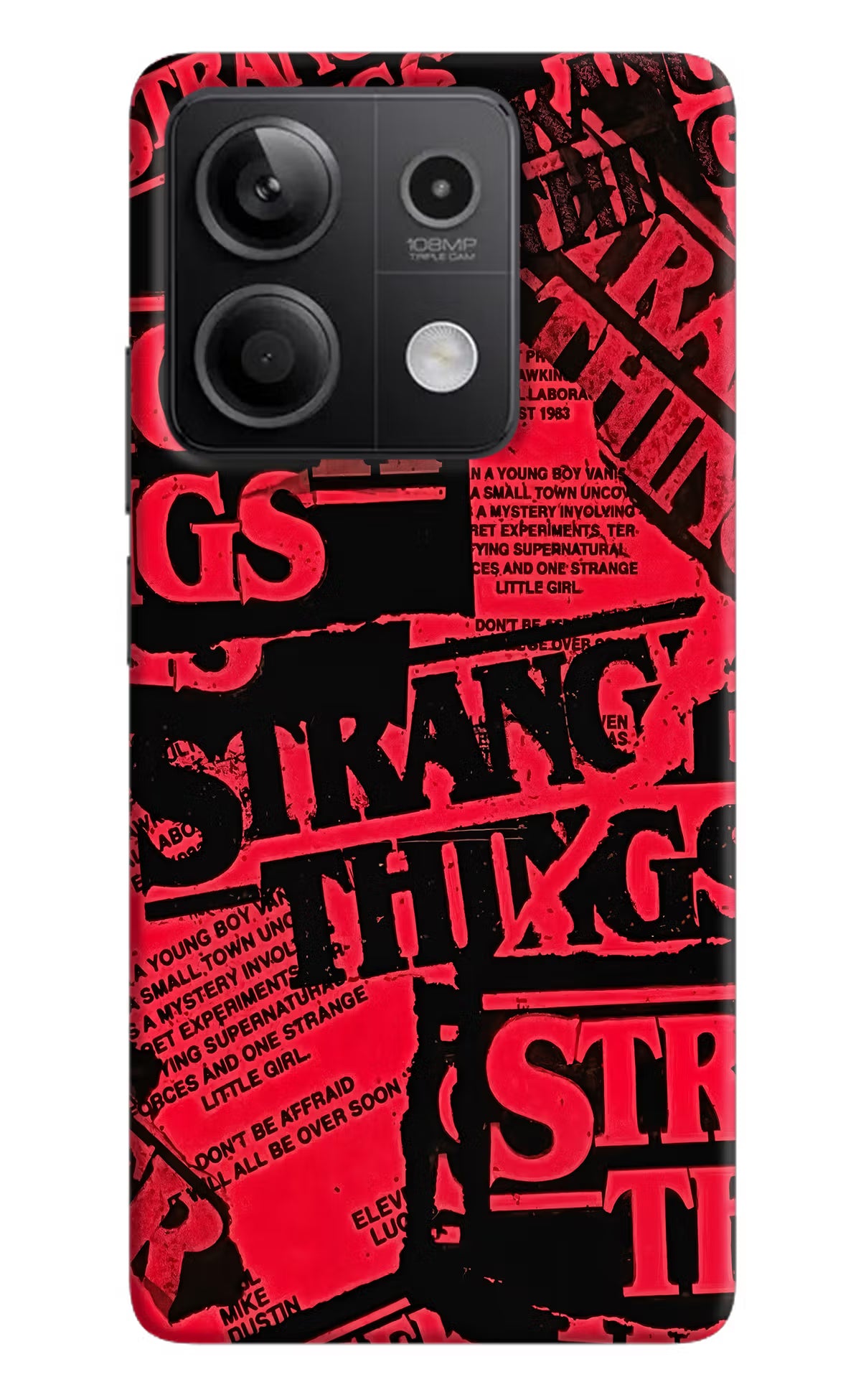 Ordinary Things Redmi Note 13 5G Hard Case Back Cover by Casekaro