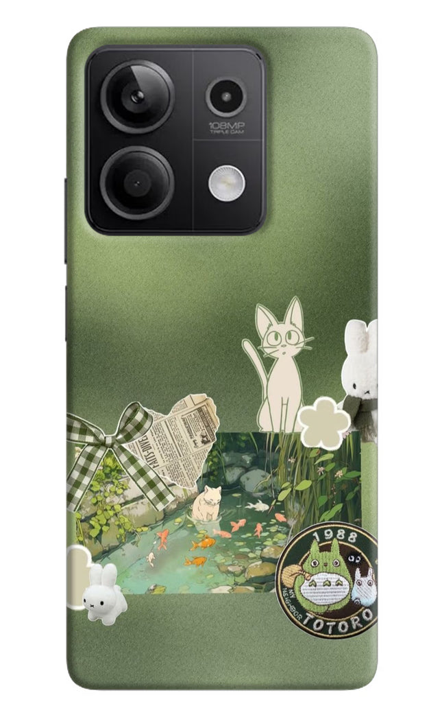 Aesthetic anime Redmi Note 13 5G Hard Case Back Cover by Casekaro