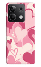 Hearty case Redmi Note 13 5G Hard Case Back Cover by Casekaro
