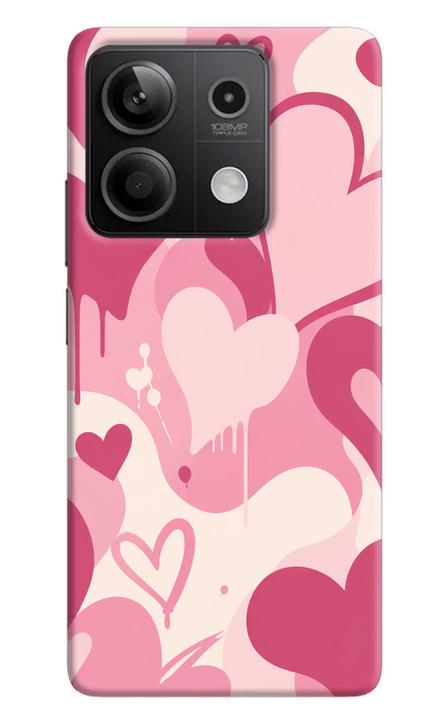 Hearty case Redmi Note 13 5G Hard Case Back Cover by Casekaro