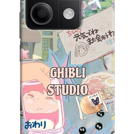 Studio Ghibli Redmi Note 13 5G Hard Case Back Cover by Casekaro