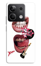 Rockstar Redmi Note 13 5G Hard Case Back Cover by Casekaro