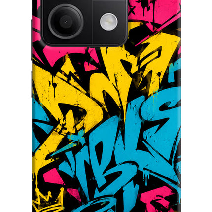Graffiti Vibe Redmi Note 13 5G Hard Case Back Cover by Casekaro