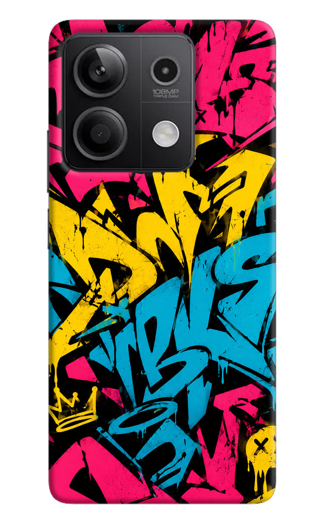 Graffiti Vibe Redmi Note 13 5G Hard Case Back Cover by Casekaro