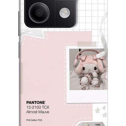 Pantone Asthetic Redmi Note 13 5G Hard Case Back Cover by Casekaro