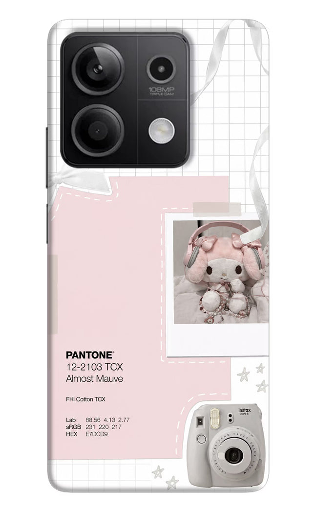 Pantone Asthetic Redmi Note 13 5G Hard Case Back Cover by Casekaro