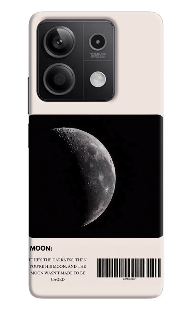 Moon Phase Redmi Note 13 5G Hard Case Back Cover by Casekaro