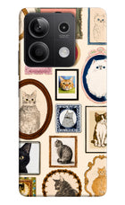 Mirror Cats Redmi Note 13 5G Hard Case Back Cover by Casekaro