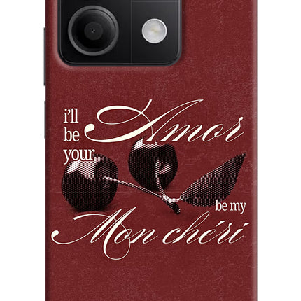 Velvet Cherry Redmi Note 13 5G Hard Case Back Cover by Casekaro