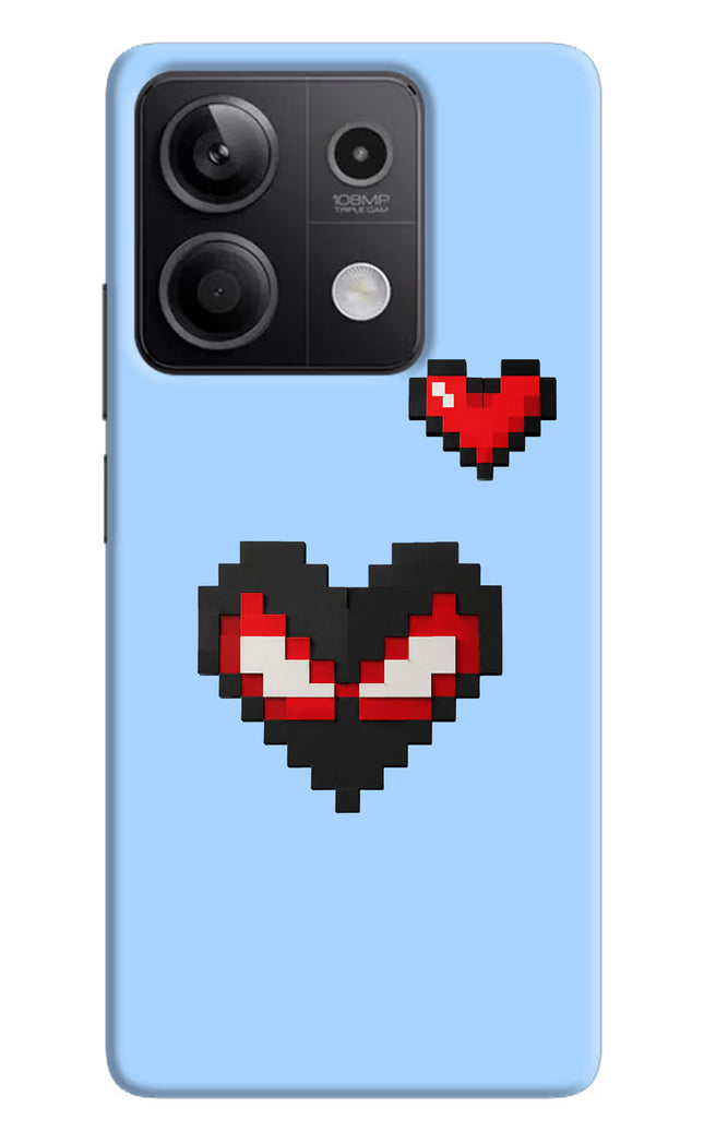 Peter Heart Redmi Note 13 5G Hard Case Back Cover by Casekaro