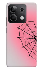 Pink Web Redmi Note 13 5G Hard Case Back Cover by Casekaro