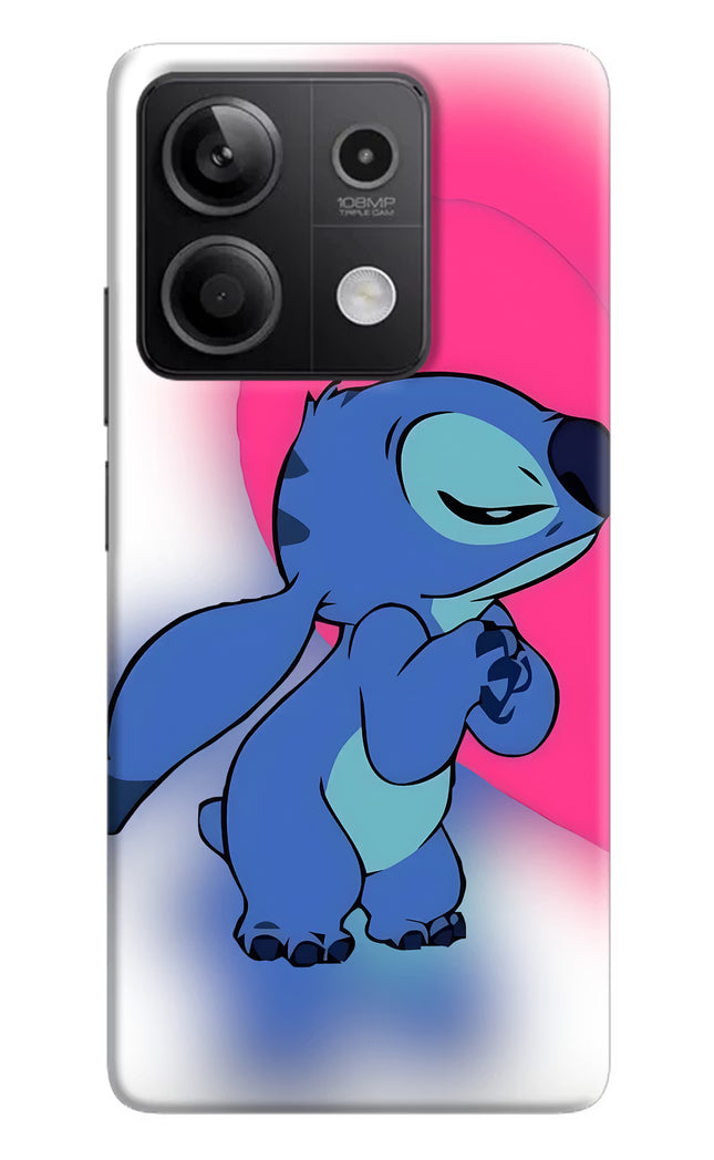 Stitch Hug Redmi Note 13 5G Hard Case Back Cover by Casekaro
