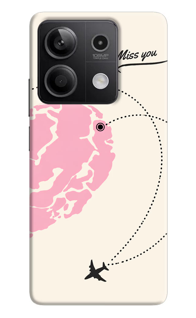 Miss Orbit Redmi Note 13 5G Hard Case Back Cover by Casekaro