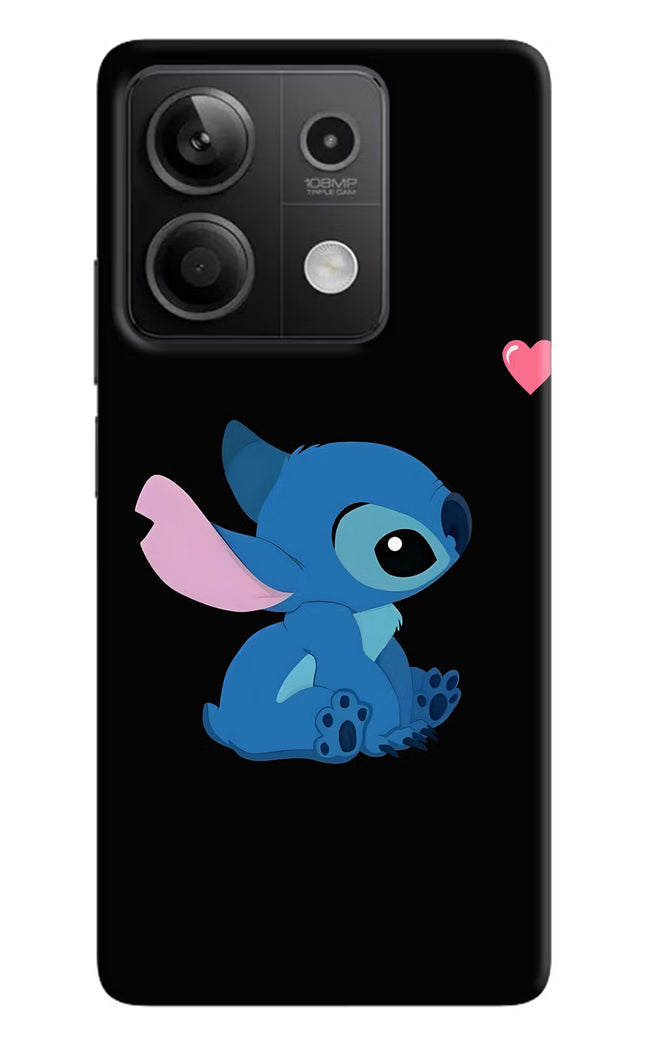 Stitch Crush Redmi Note 13 5G Hard Case Back Cover by Casekaro