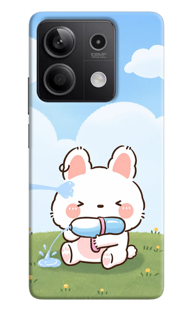 Bunny Treat Redmi Note 13 5G Hard Case Back Cover by Casekaro
