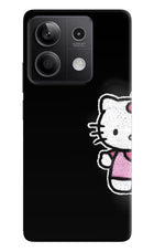 Kitty Charm Redmi Note 13 5G Hard Case Back Cover by Casekaro
