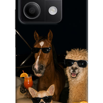 Party Squad Redmi Note 13 5G Hard Case Back Cover by Casekaro