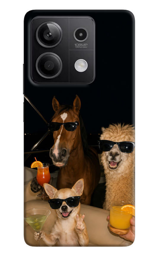 Party Squad Redmi Note 13 5G Hard Case Back Cover by Casekaro