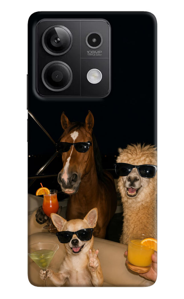 Party Squad Redmi Note 13 5G Hard Case Back Cover by Casekaro