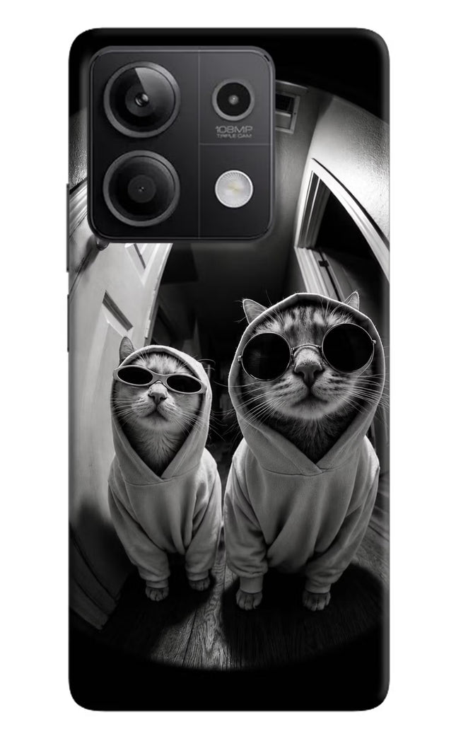 Hood Cats Redmi Note 13 5G Hard Case Back Cover by Casekaro