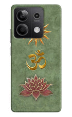 Om & Lotus Redmi Note 13 5G Back Cover
