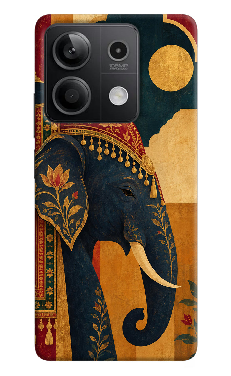 Royal Elephant Redmi Note 13 5G Back Cover, Hard case