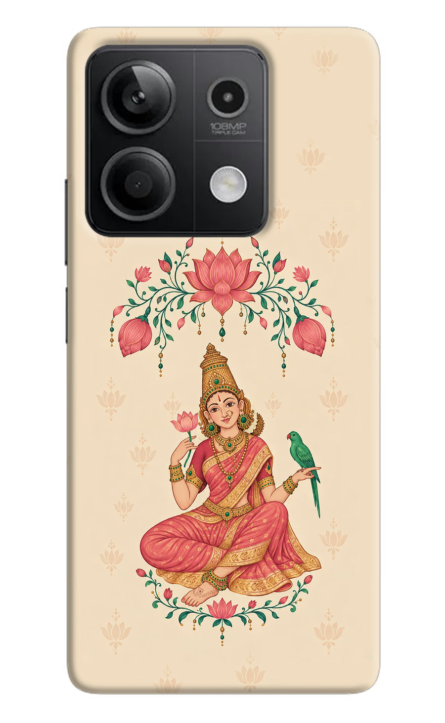 Goddess Lakshmi Redmi Note 13 5G Back Cover, Hard case